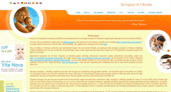 Desktop Screenshot of en.surrogacy-ukraine.com